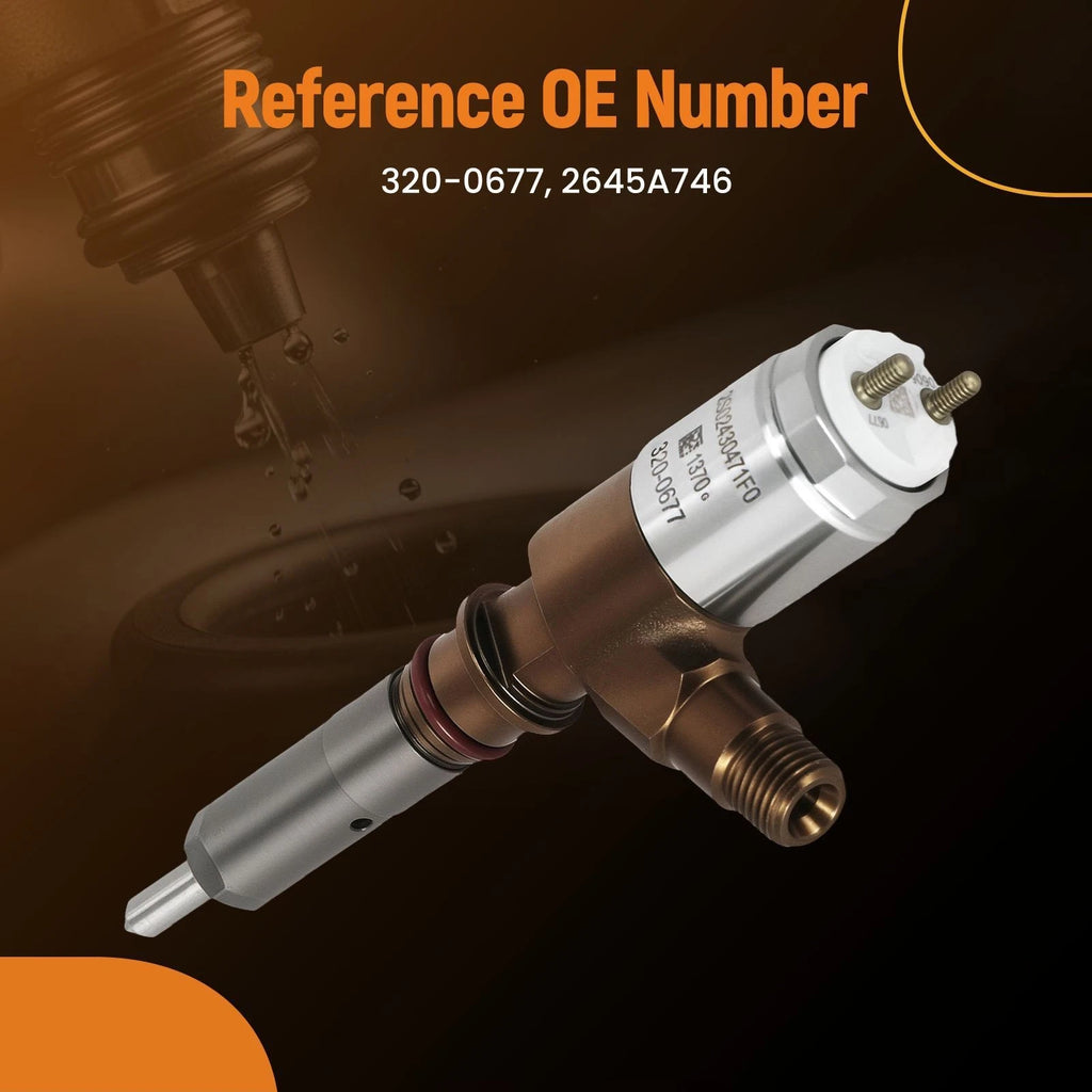 Diesel Fuel Injector for CAT C6.6 E320D (2010-2015)