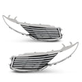 Set of 2 Front Bumper Upper Grilles for Lincoln MKZ (2013–2016)
