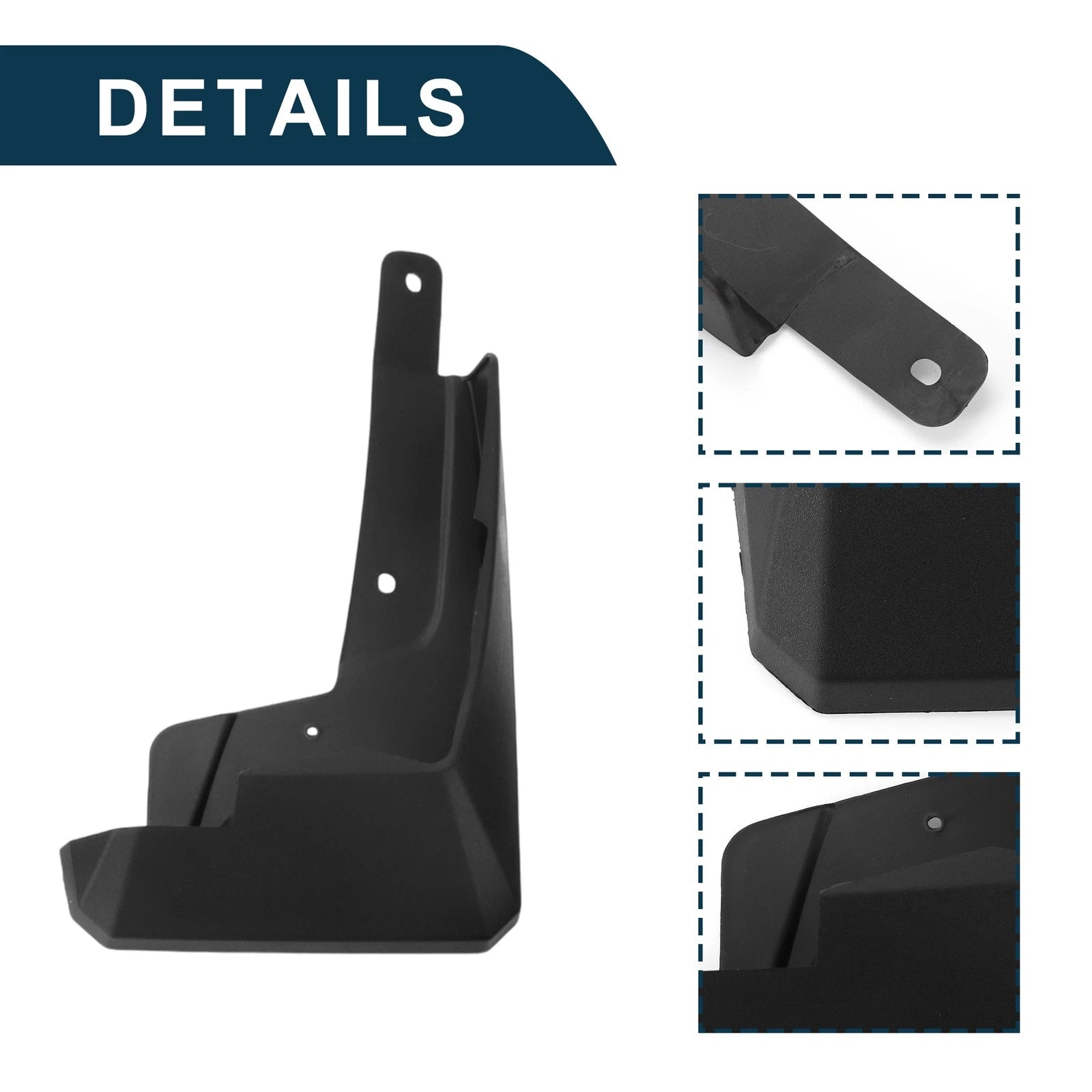Set of 2 Mud Flaps Splash Guards for Toyota RUSH (2018–2022)