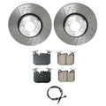 Front Brake Kit Set of 4 Euro Pads & 340mm Disc Rotors for BMW F22 F23 F30 F32 F33