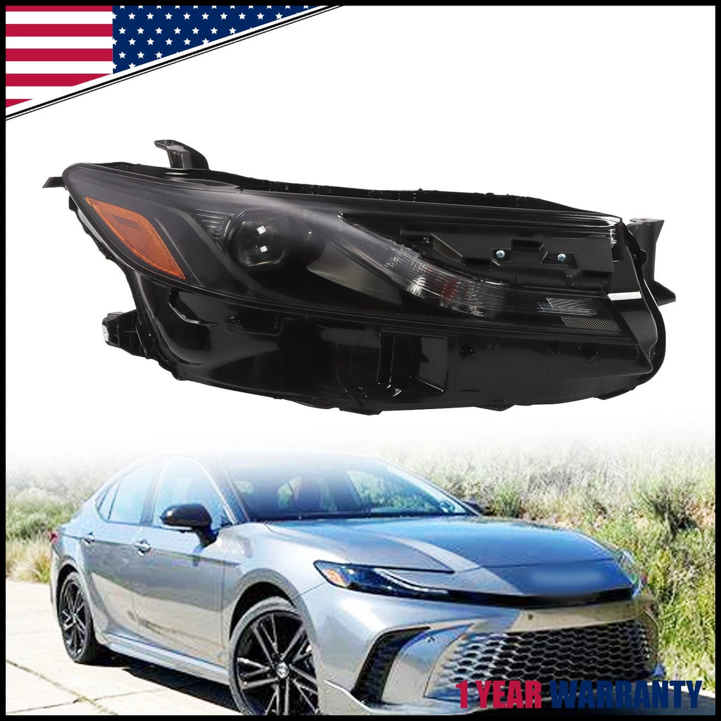 Passenger Side Projector LED Headlight Assembly for Toyota Camry LE SE (2025)