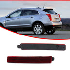 2X Red Lens Rear Bumper Reflector Lights for GMC Acadia Cadillac SRX (2007–2016)