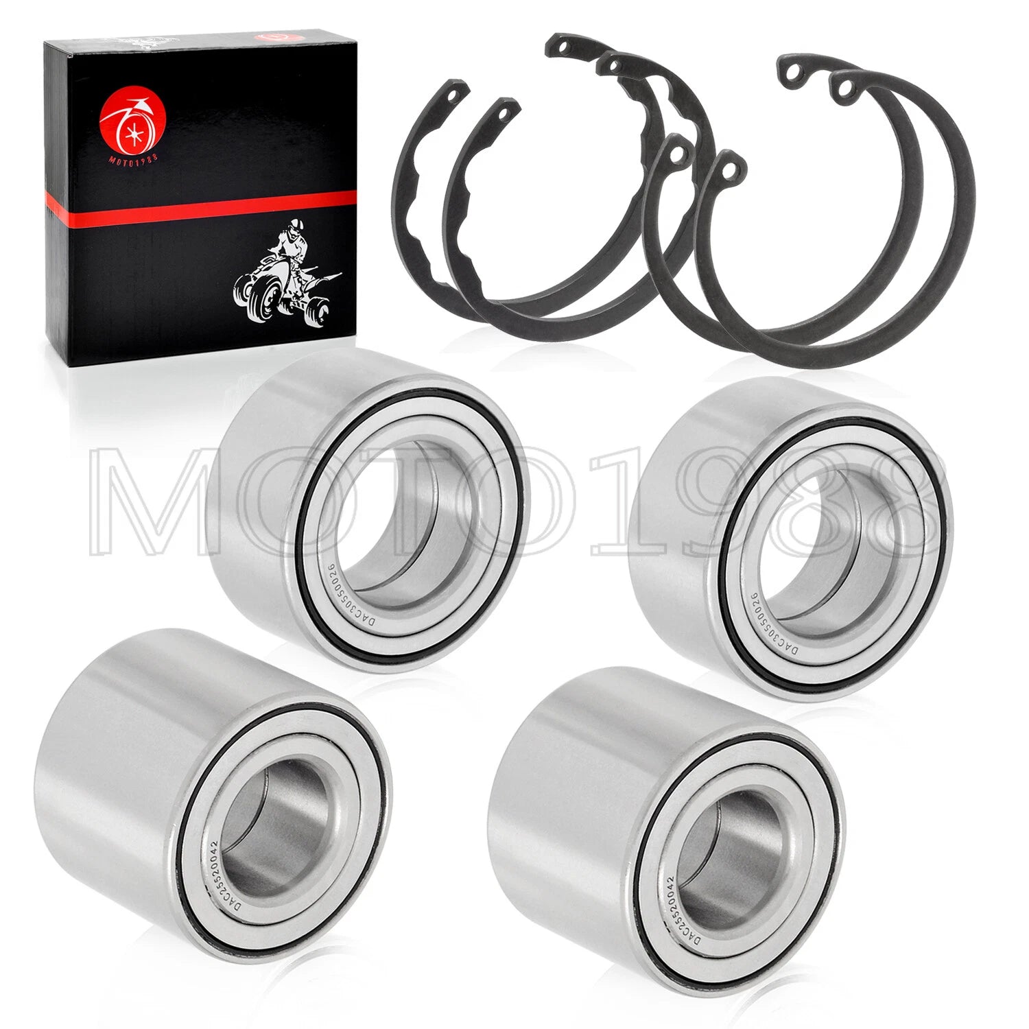 Front Rear Wheel Bearing Circlip for Kawasaki Brute Force 750 KVF750 (2005–2023)