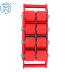 12 Ton Machine Dolly Skate Roller Cargo Trolley Heavy Duty
