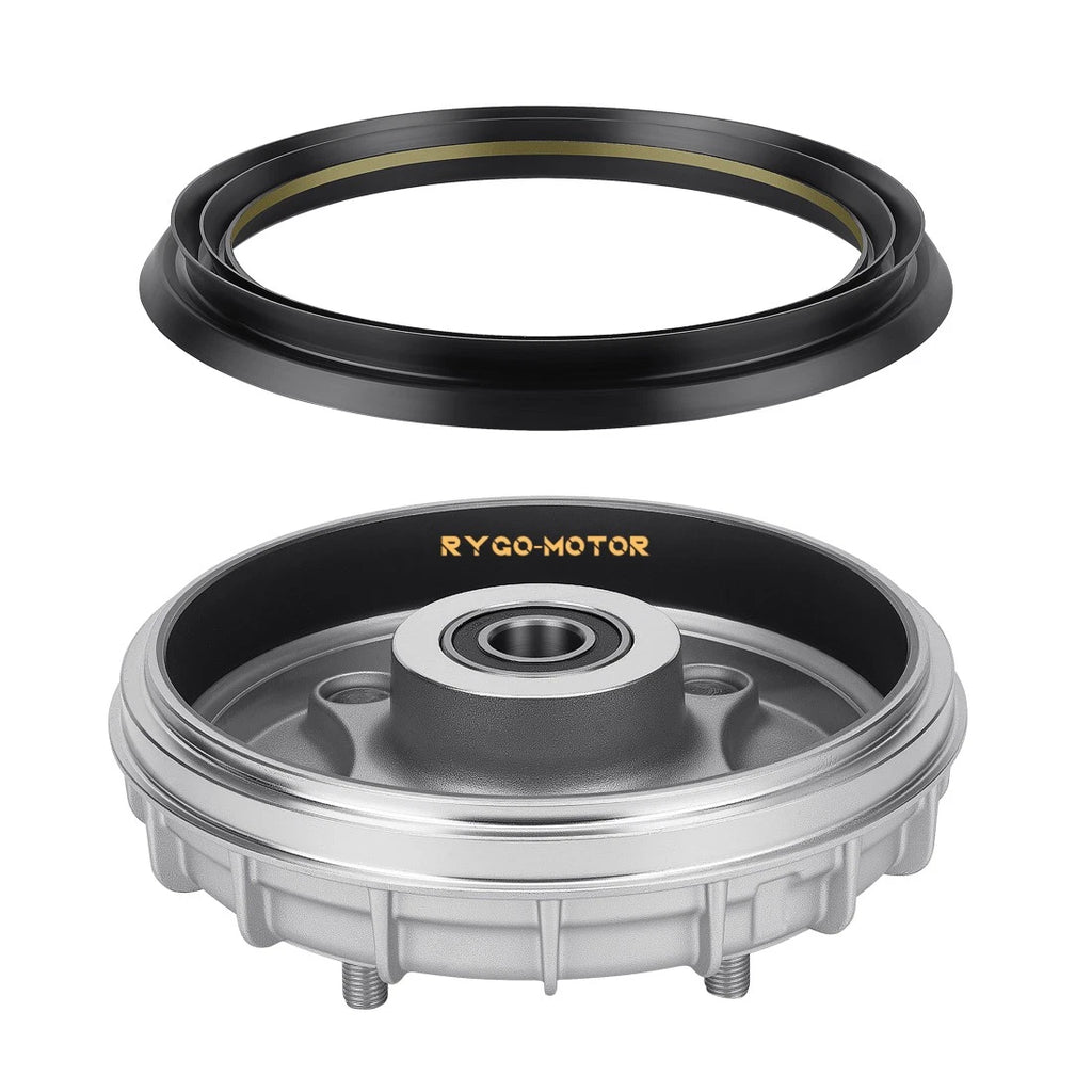 Front Brake Drum with Seal for Honda Rancher 350 TRX350TE (2000–2006)