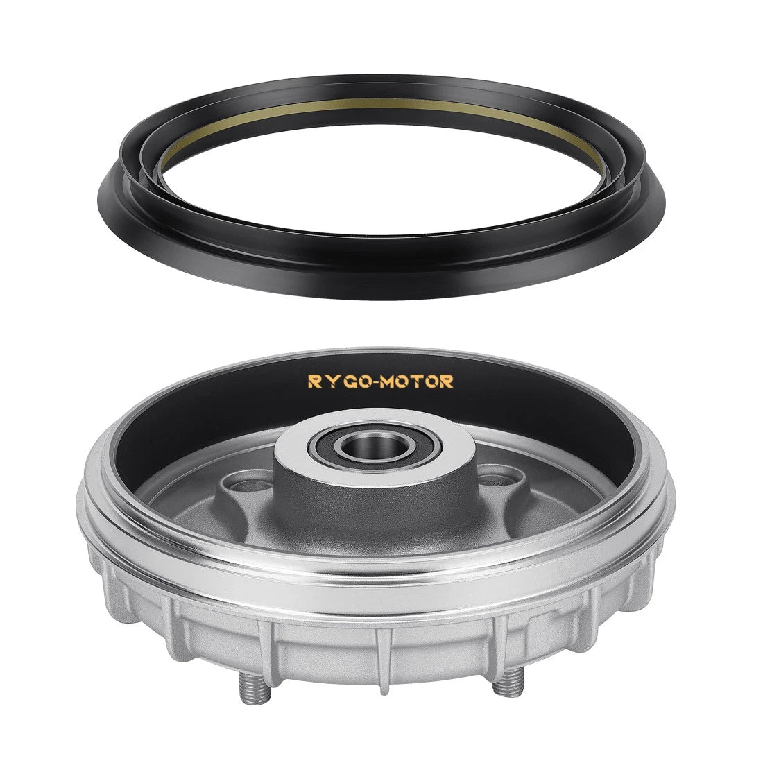 Front Brake Drum with Seal for Honda Rancher 350 TRX350TE (2000–2006)