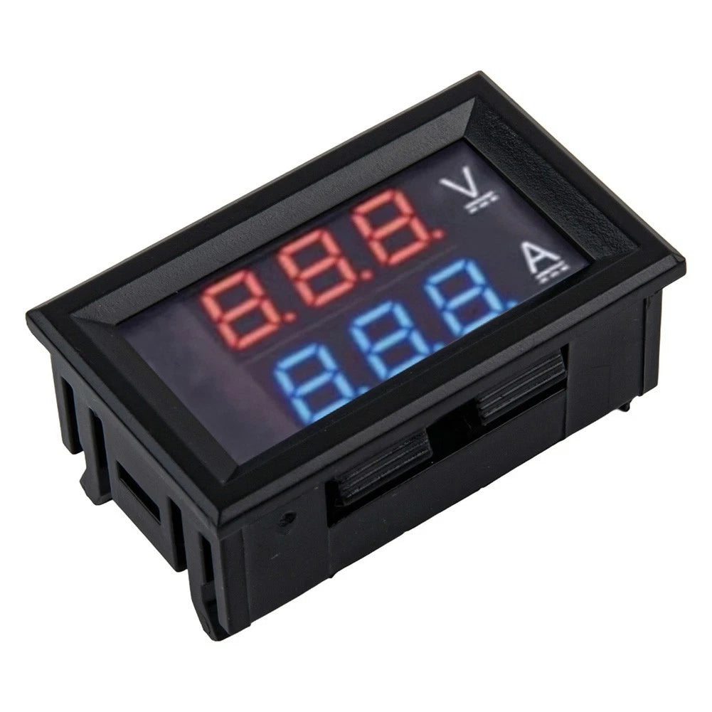 LED Digital Voltmeter Ammeter 0-100V 10A for Universal Use (028)