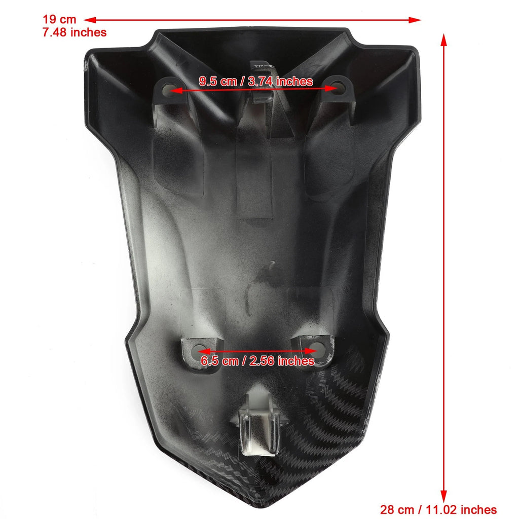 Rear Seat Cover Tail Cowl Fairing for BMW S1000RR (2019–2022) Carbon