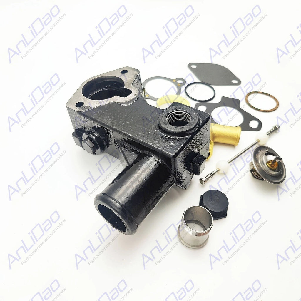 Thermostat Housing Kit Tee Valve for Mercruiser 305 5.0L 5.7L (8M0061381)