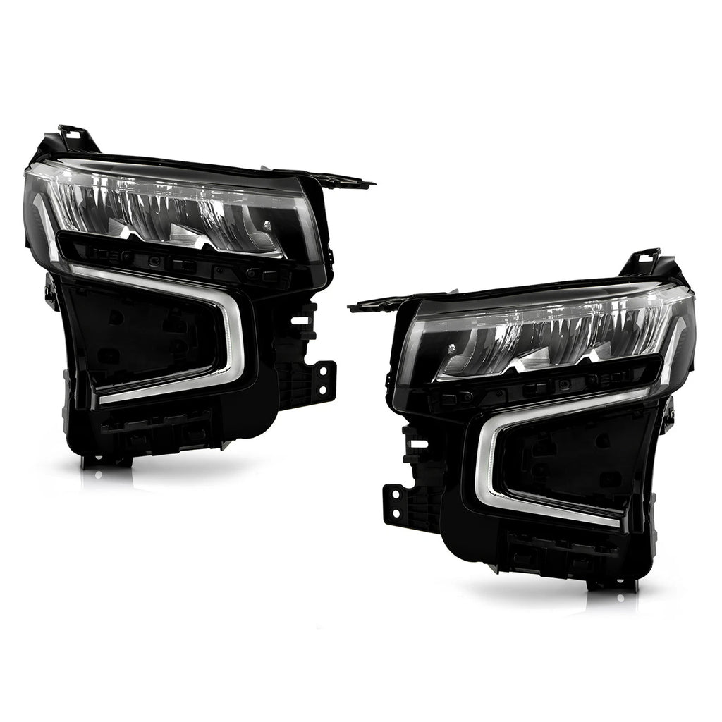 Full LED Headlight Lamp Set for Chevy Tahoe/Suburban (2021–2024)