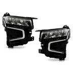 Full LED Headlight Lamp Set for Chevy Tahoe/Suburban (2021–2024)