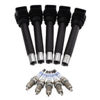 Set of 5 Ignition Coils for Volkswagen Golf (L5)