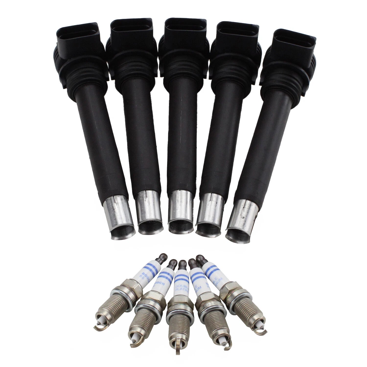 Set of 5 Ignition Coils for Volkswagen Golf (L5)