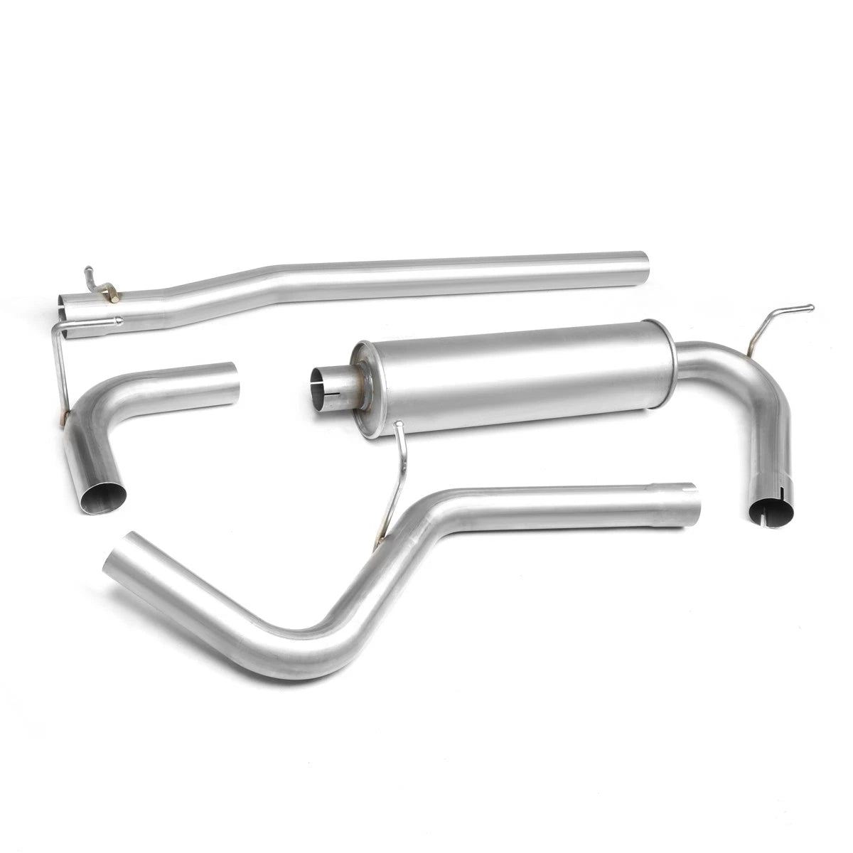 Stainless Catback Muffler Exhaust for Wrangler 4-Dr 3.8L (2007–2011)
