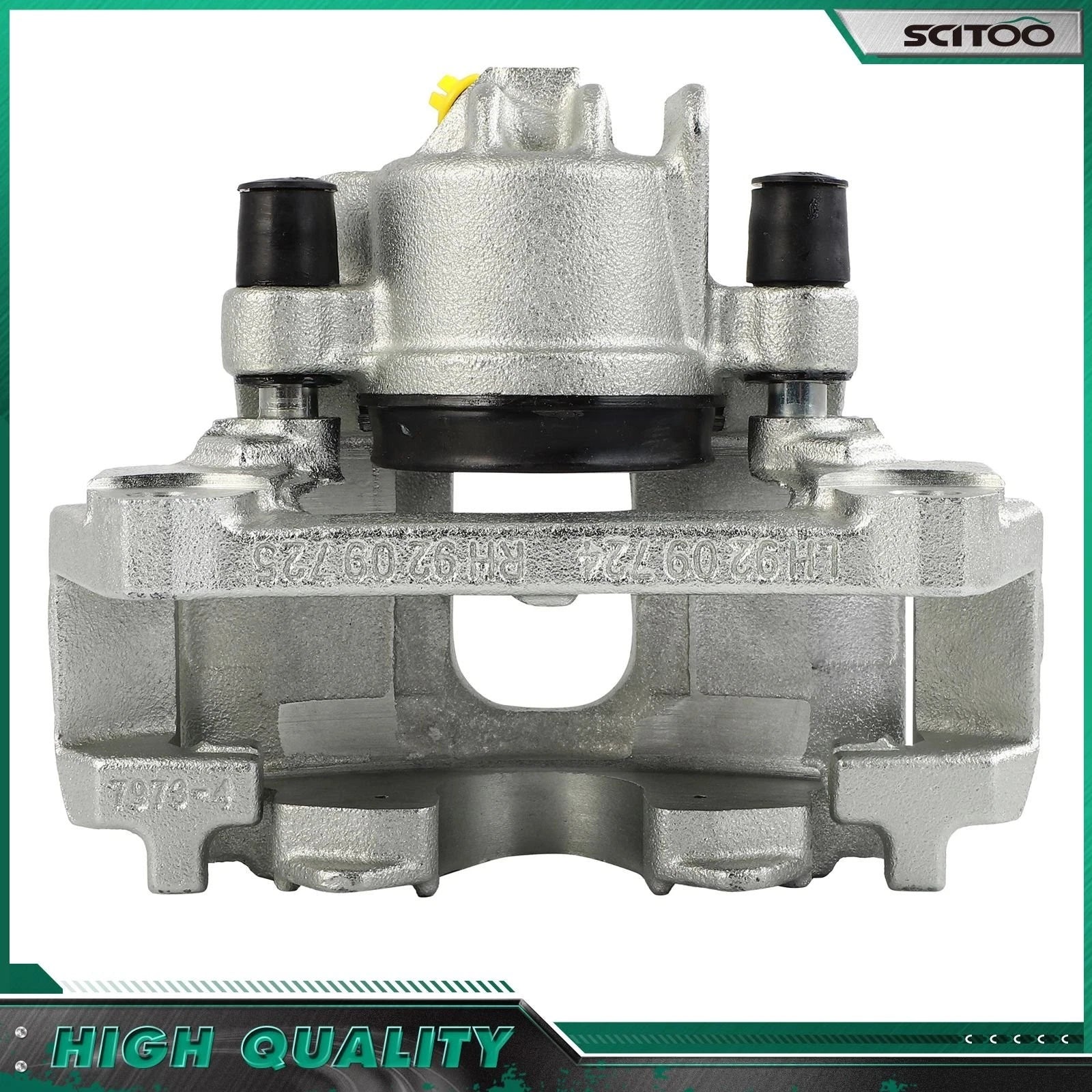 Front Left Brake Caliper w/ Bracket for Volvo S80 XC70 (2002–2007)