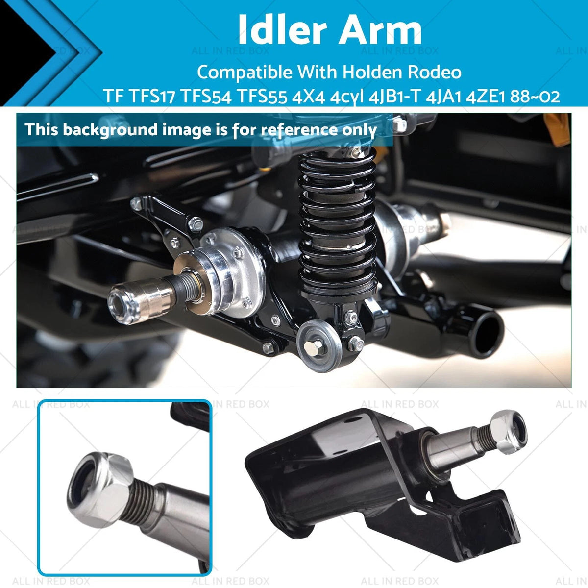 Idler Arm for Holden Rodeo TF TFS17 TFS54 TFS55 4X4 4JB1-T 4JA1 (1988–2002)