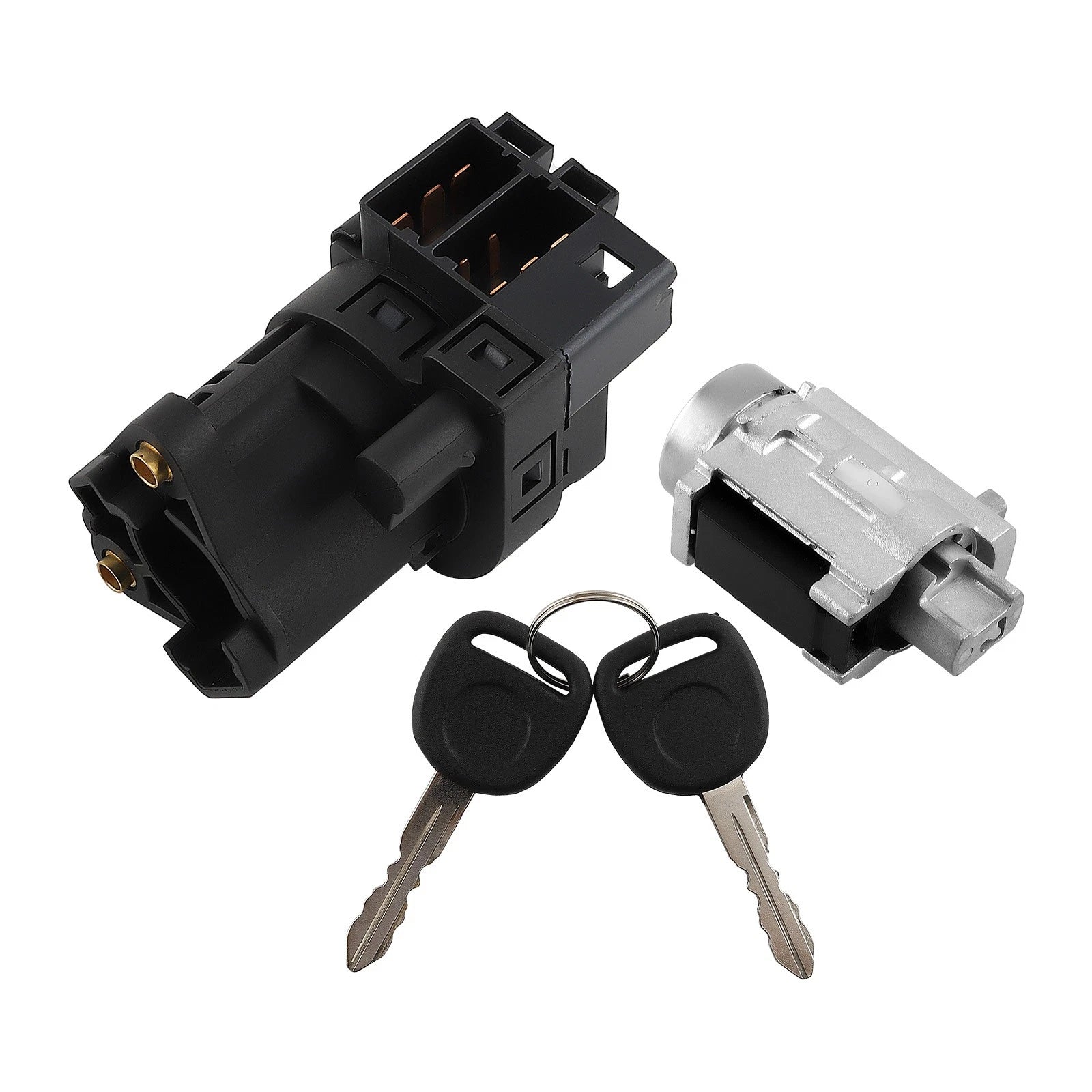 Lock Cylinder w/Keys & Ignition Switch Set for Chevy Impala Malibu (2000–2005)
