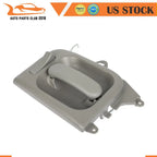 Set of 2 Gray Interior Door Handles for Kia Sedona (2002–2005)