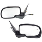 Set of 2 Heated Mirrors for Chevy Yukon Suburban