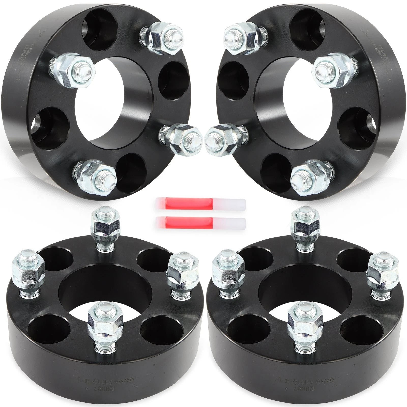 Set of 4 Wheel Spacers for Club Car EZ Go (Fits 1.5" 4x4")