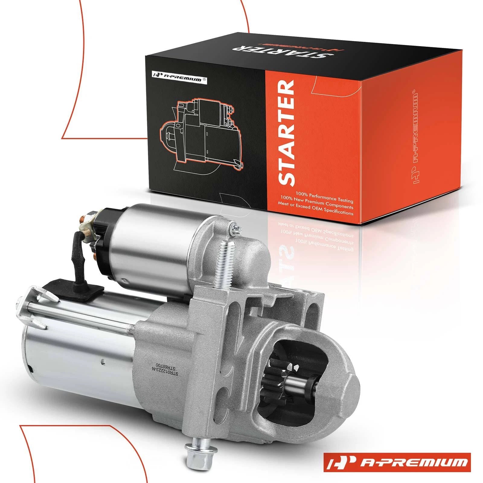 Starter Motor for Chevy Silverado 1500 GMC Sierra 1500 (2009–2013)
