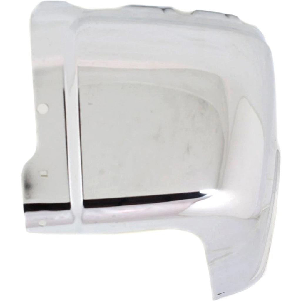 Bumper End Cap for Chevy Silverado 1500, GMC Sierra 1500 (2007–2013) Chrome