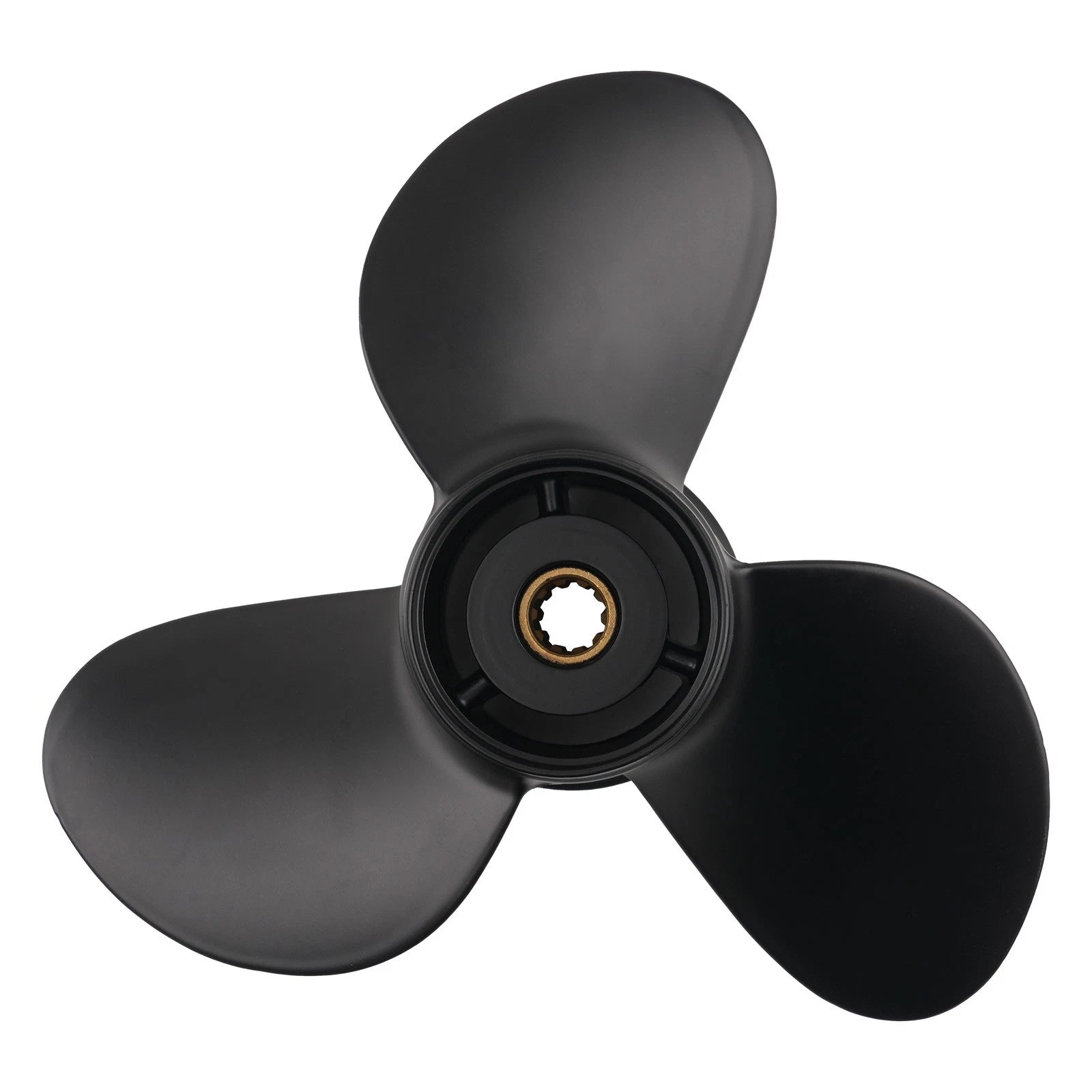 10 Spline Boat Propeller for Suzuki DF15 DF20A (8-20HP, 58100-90L60-019, 10")