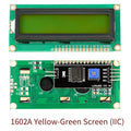 LCD Module Display with Contrast Adjustment for BlueYellow Green
