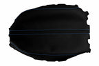 Console Lid Armrest Cover for Acura TLX (2015–2020) Carbon Fiber Blue Stitch