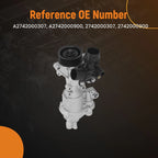 Engine Water Pump for Mercedes-Benz C300 (2015–2018) 2742000307 2742000900
