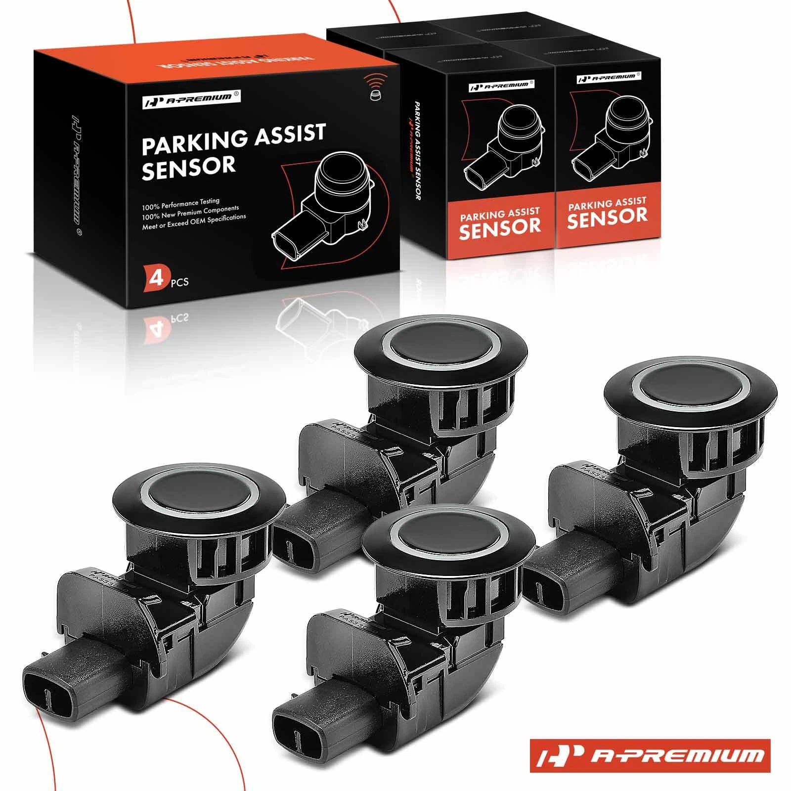 Rear Bumper Parking Assist Sensor Kit for Toyota FJ Cruiser (2007–2010)