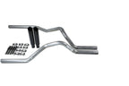 2.5" Dual Exhaust Kit for Ford F-150 (1998–2003) Black C Tips
