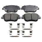 Akebono ProAct Front Disc Brake Pads ACT1444 for Hyundai Sonata Kia Optima (2011–2019)
