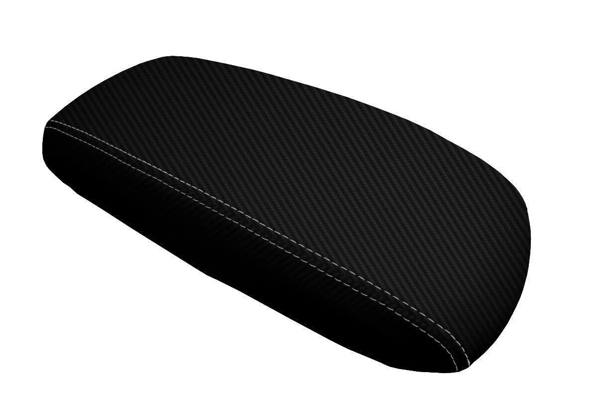 Carbon Fiber Console Lid Armrest Cover for Ford Escape (2001–2004)