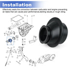 Carb Boot 0452563 for Polaris ATV Phoenix 200 (2005–2023)