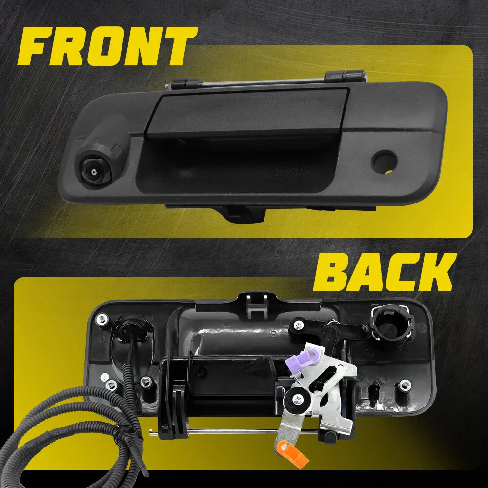Tailgate Handle Mount Backup Rear View Camera for Toyota Tundra (2007–2013)