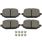 Rear Ceramic Disc Brake Pads for Ford Explorer (2020–2023)