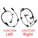 Front ABS Wheel Speed Sensor Set for Dodge Jeep (2007-2017)