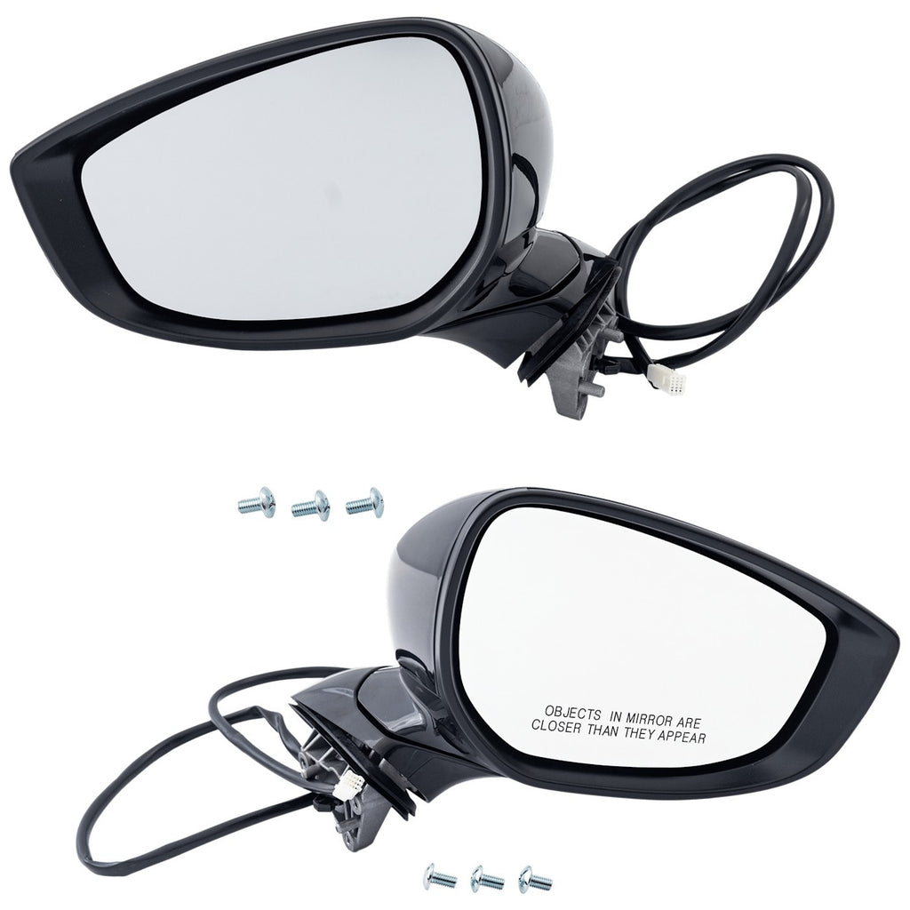 Set of 2 Mirrors for Mazda 3 Sedan