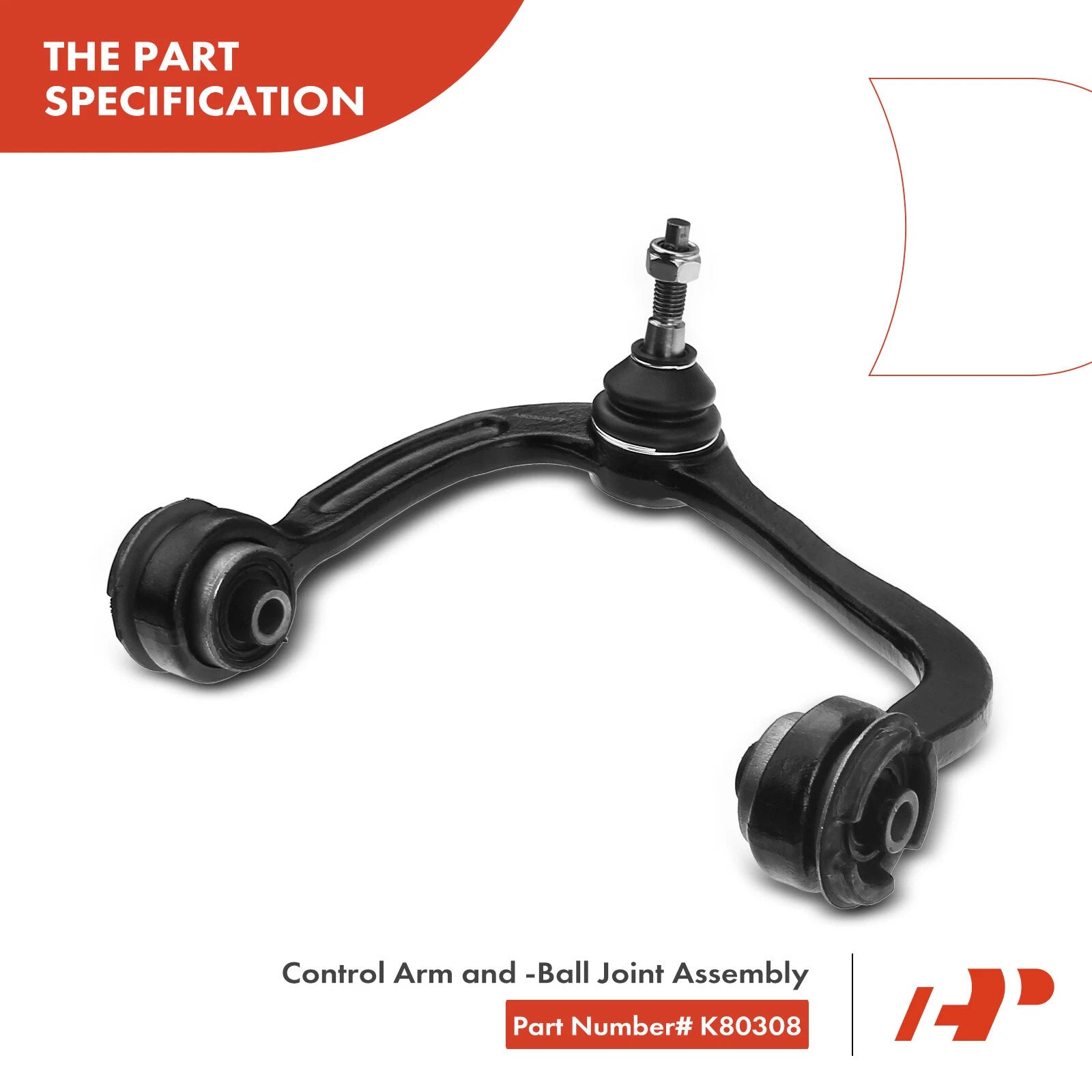 Set of 8 Front Control Arm Sway Bar Link Tie Rod Ends for Ford F-150 (2005–2008)