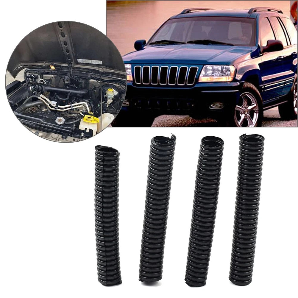 Set of 4 Spark Plug Wire Heat Sleeves for Dodge Jeep