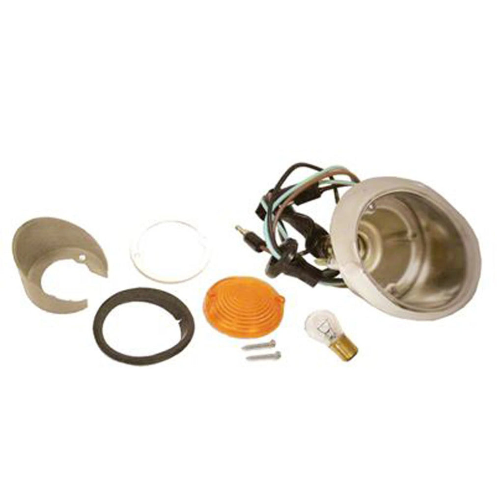 Replacement Passenger Side Amber Park Light Complete Assembly