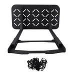 Black Steel Tire Cargo Rack for Jeep Wrangler JL (2018–2025)