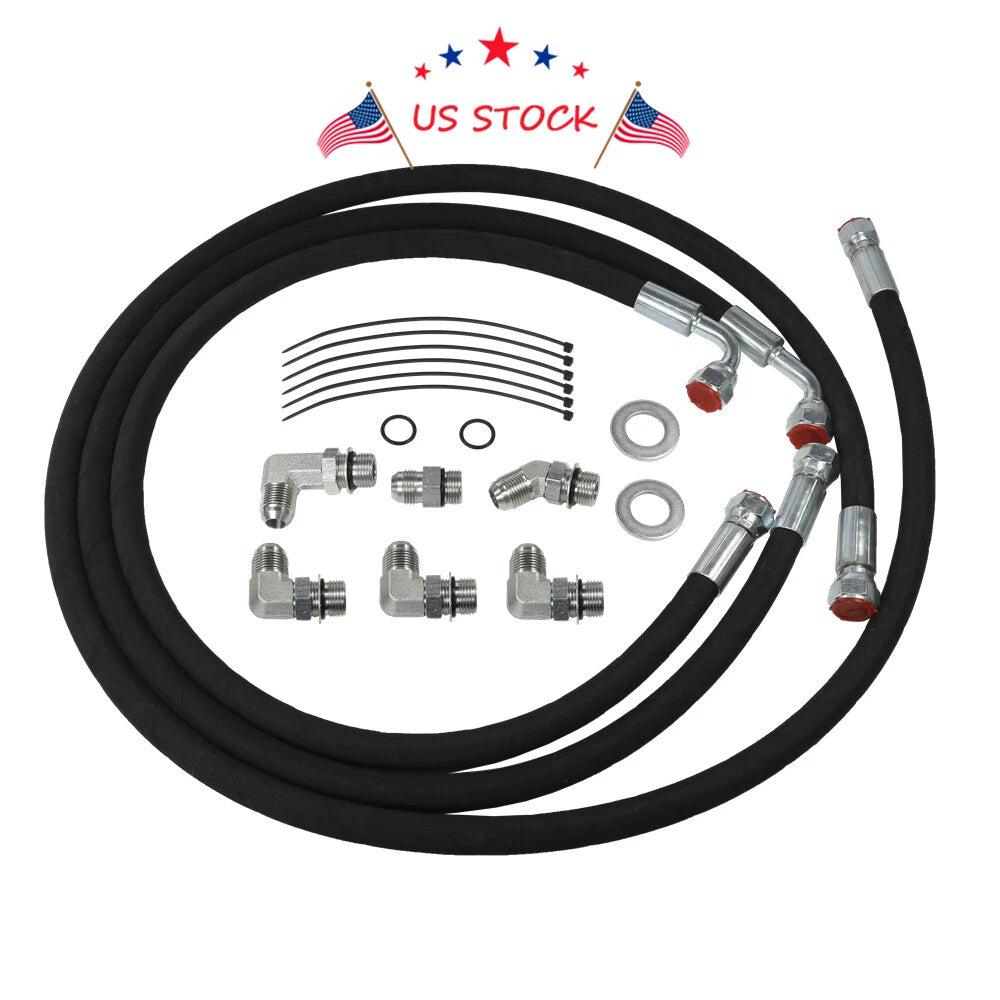 Transmission Cooler Lines for Chevy Silverado GMC Sierra 2500 3500 HD (2006–2010)