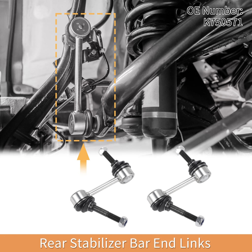 2pcs Rear Stabiliser Sway Bar Link for Ford Escape, Mazda Tribute (2001–2012) No.K750571