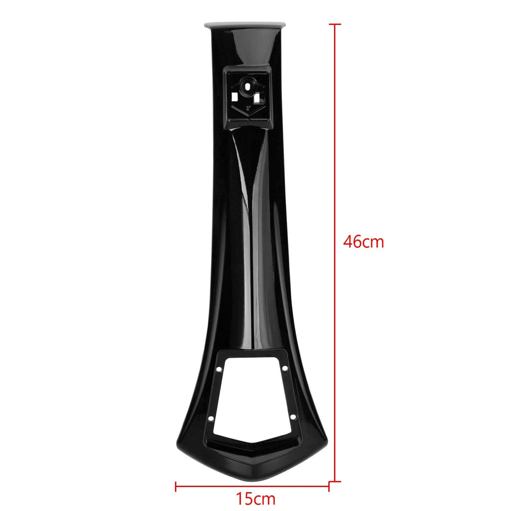 Front Head Cover Tie for Vespa GTS 300, GTV 300 (2019–2022) Black