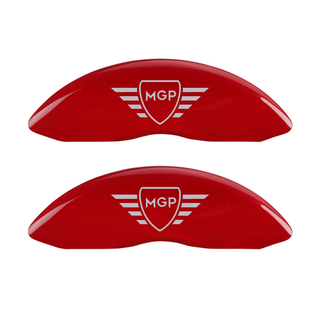 Set of 4 Red Caliper Covers for Volkswagen Jetta (2019–2020)