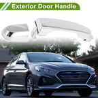 Exterior Door Handle for Hyundai Kia (No. 836511F000) Silver Tone Rear Left