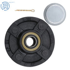Set of 4 Pre-Assembled Hub Kits for Boat Trailer (2000 lbs, 1" Spindle)