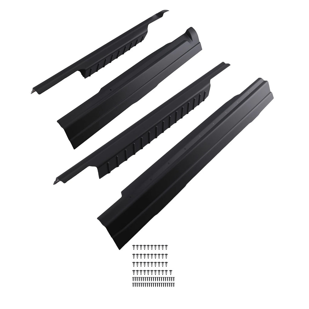 Set of 4 Rocker Panels for Ford F150 (2009–2014) ABS Cover